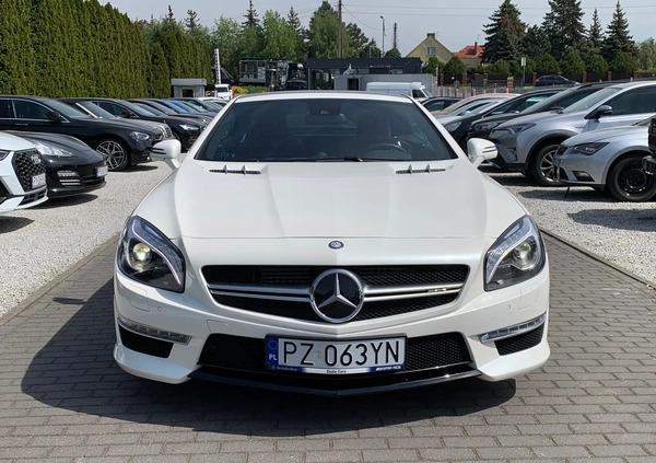 Mercedes-Benz SL cena 335000 przebieg: 49300, rok produkcji 2012 z Puck małe 211